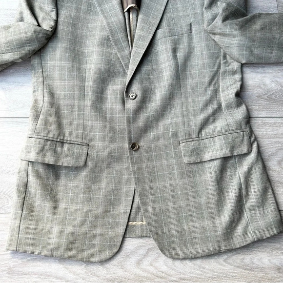 Michael Kors Pure Wool Plaid  Sport Coat - Picture 6 of 15